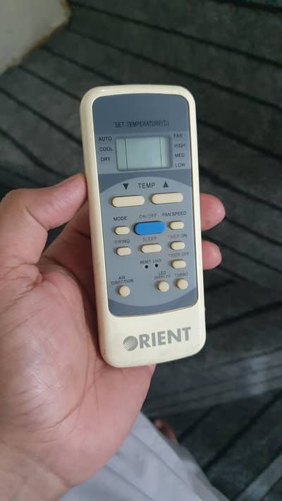 Orient AC remote