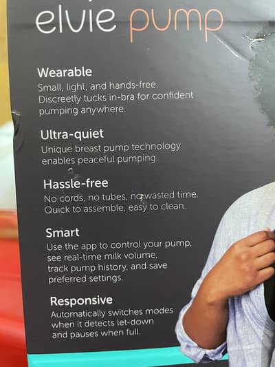 Elvi Wearable Rechargeable Electric Breast Pump