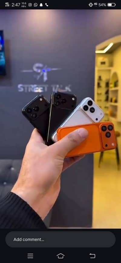 mini  Turkish I phone 17