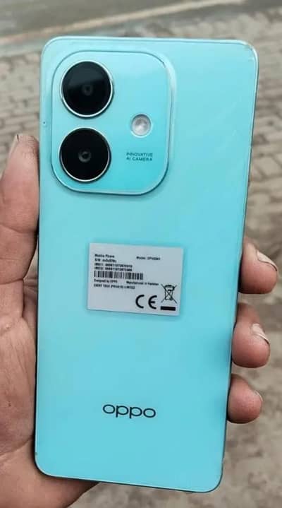 oppo A3x 10/10 condition 1 month warranty be ha