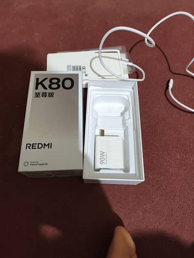 Redmi k80 ultra 12/256 complete box