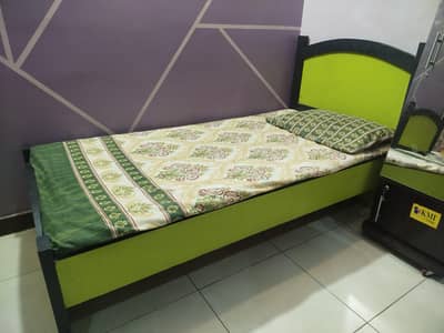 Single Beds with Foam Mattress – Good Condition
