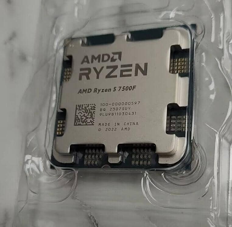 Ryzen 5 7500f processor 0