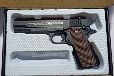 colt hawk m1911 metal gun for kids
