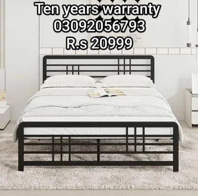 Double Bed|iron bed set|single Bed|iron furniture|Iron Bed|03092056793