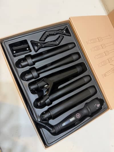 5-in-1 curling wand