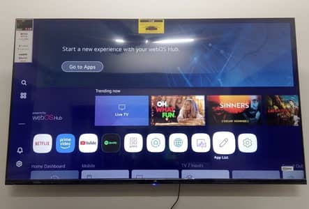 55 inches lg web os led