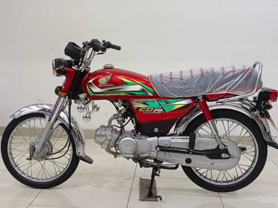 HONDA CD-70 MODEL 2022 ANTIQUE CONDITION