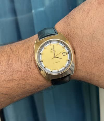 Omega Seamaster automatic 166.110 Steel 1972 Jumbo size price final ha