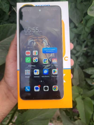 Tecno Spark 20c sealed with Box Exchange Possible