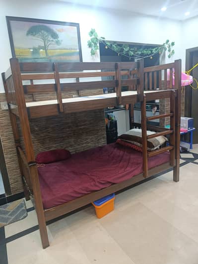 bunker bed is for sale.