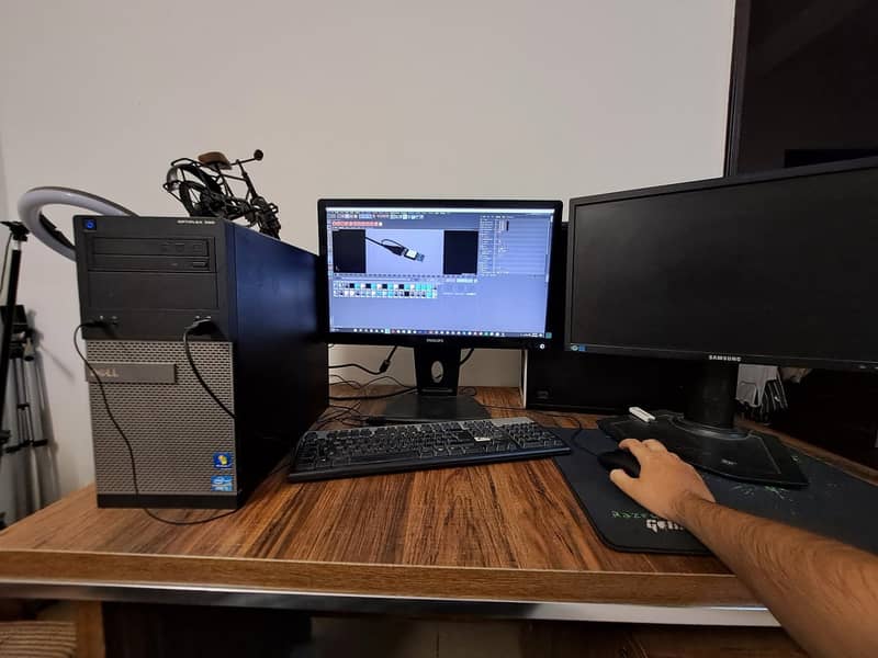 computer table with chair 2