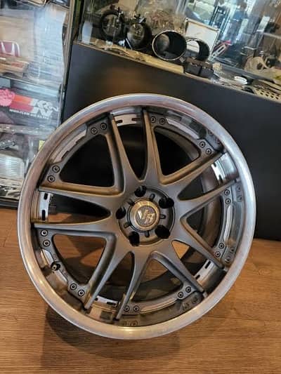 18 inch original Rays rims and tyres 225/45/18