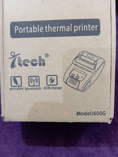 Portable thermal printer