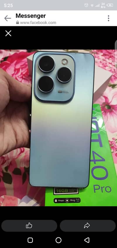infinix hot 40 Pro 256gb read ad