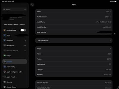 Ipad pro M4 13” 256 gb