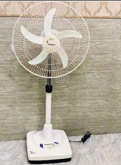 portable rechargeable Fan with 12v battery backup cash on Delivery