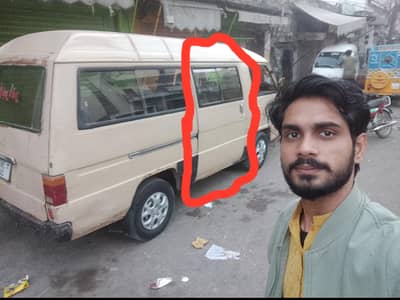 Mitsubishi l300 spare part darvaje gate window mirror seat vagaira