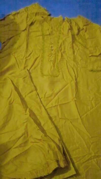 2 piece  lawn  lace work suit medium size