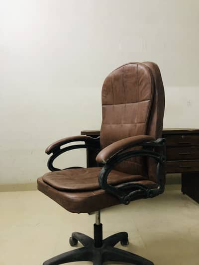 Office Rolling Chair Brown