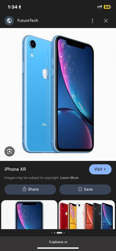 Iphone xr 128gb with box