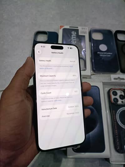 15 pro max 10/10 jv 89 battery health