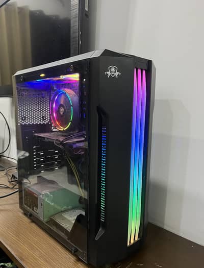 Gaming Pc Full Setup Monitor Included Mid Range Coustom Build