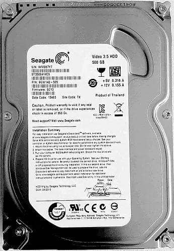 I sell My Harddisk Seagate 500 GB