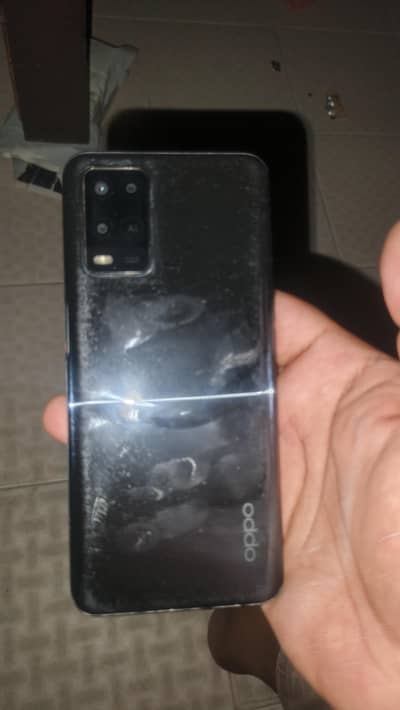 Oppo A54 half panel working