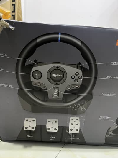 PXN V9 Manual Steering Wheel For Gaming