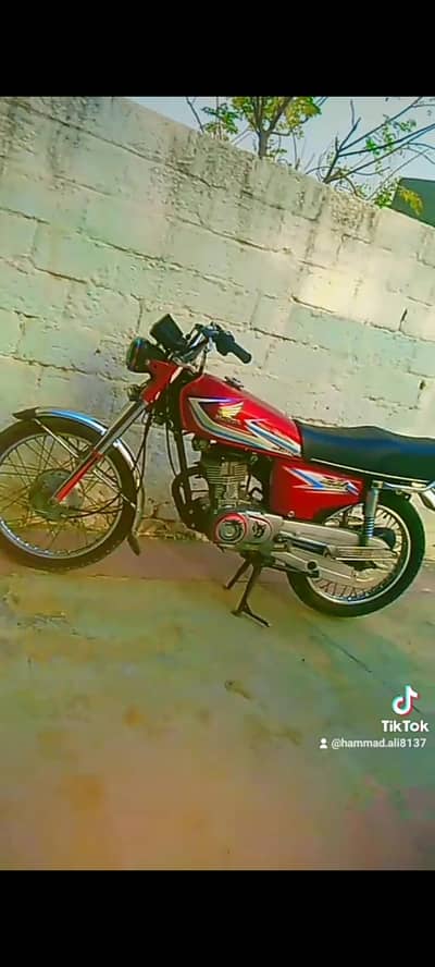 bilkul OK bike ha front and back tyre like new