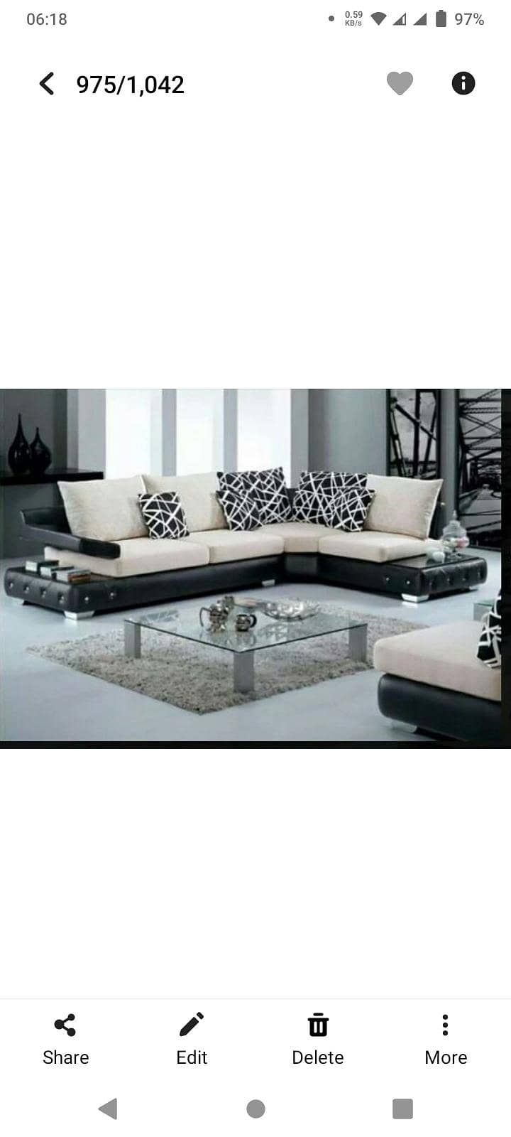 Modern Corner Sofa 0