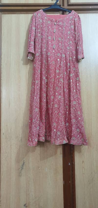 New frock with trouser and duppata