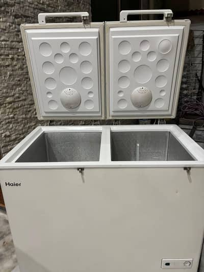 Big size double door deep freezer available for sale
