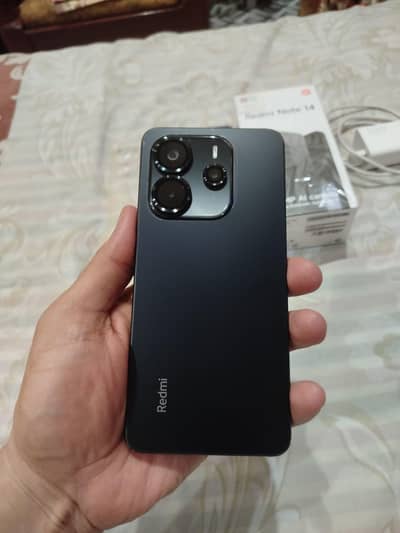 Redmi not 14. box pack condition zero scratch
