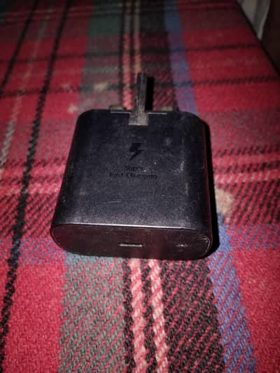 Samsung A15 25 Watt original box pulled charger with cable