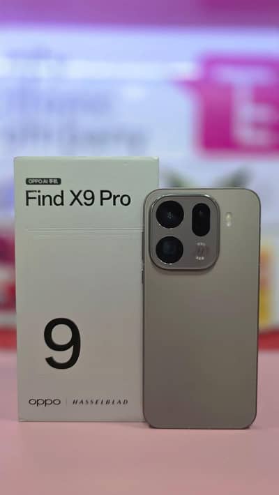 OPPO Find X9 Pro 16GB/512GB–Official PTA Approved-Like New