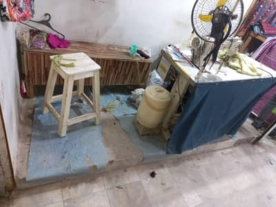 Tailoring / Boutique Shop for Rent – Hydery Mustafa Market (1st Floor)