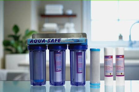 New Aqua Pure 3 Stage Water Purifier Filter