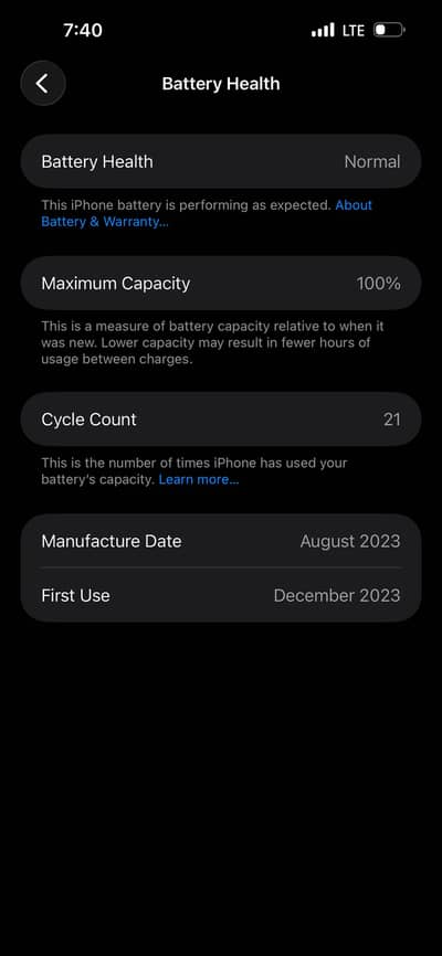 Iphone 15 plus PTA APPROVED