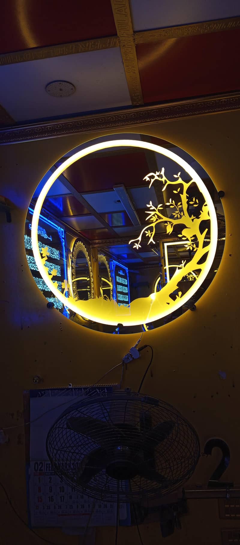 led mirror 8