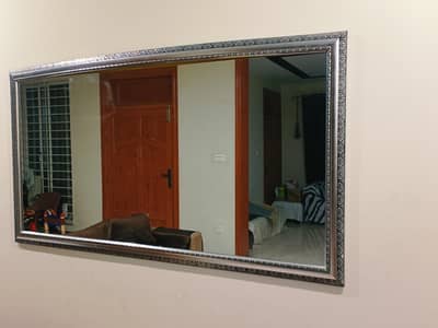 room furniture double King size bed drasing with mattress mirror