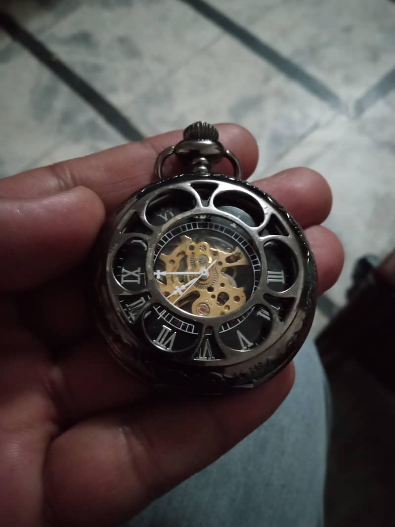 pocket watch automatic 0