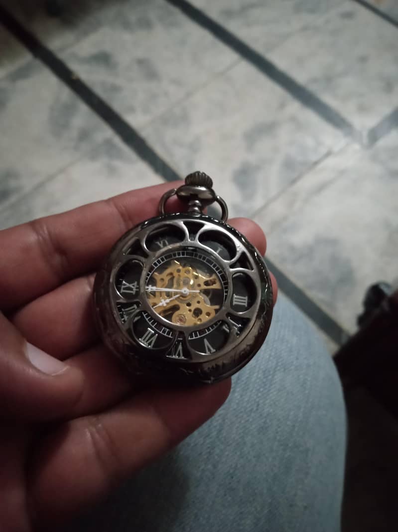 pocket watch automatic 1