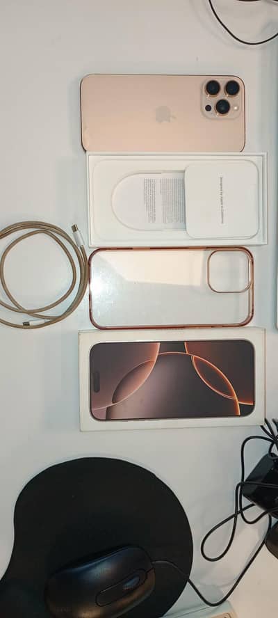 iPhone 16 pro max dessert titanium non pta factory unlock 14 15 17