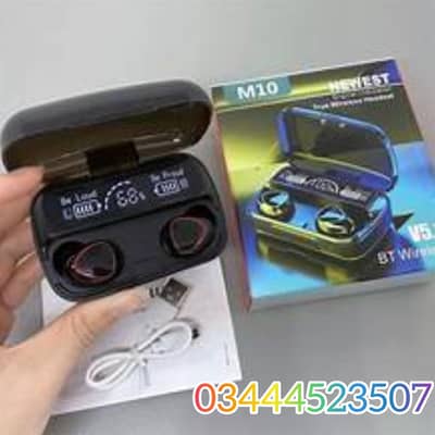 M 10 Earbuds Available for sale