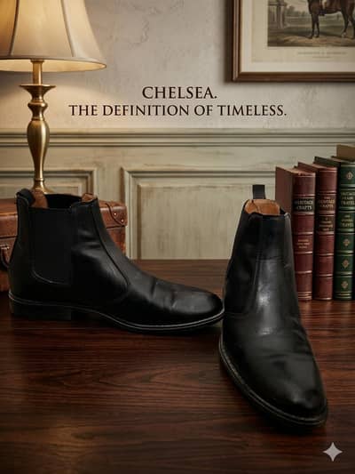 chelsea leather boots