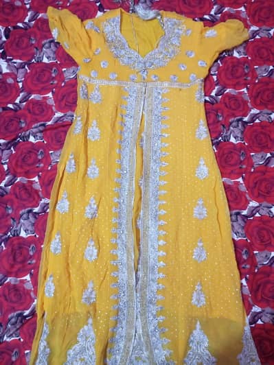 Mehndi gown dress for sale