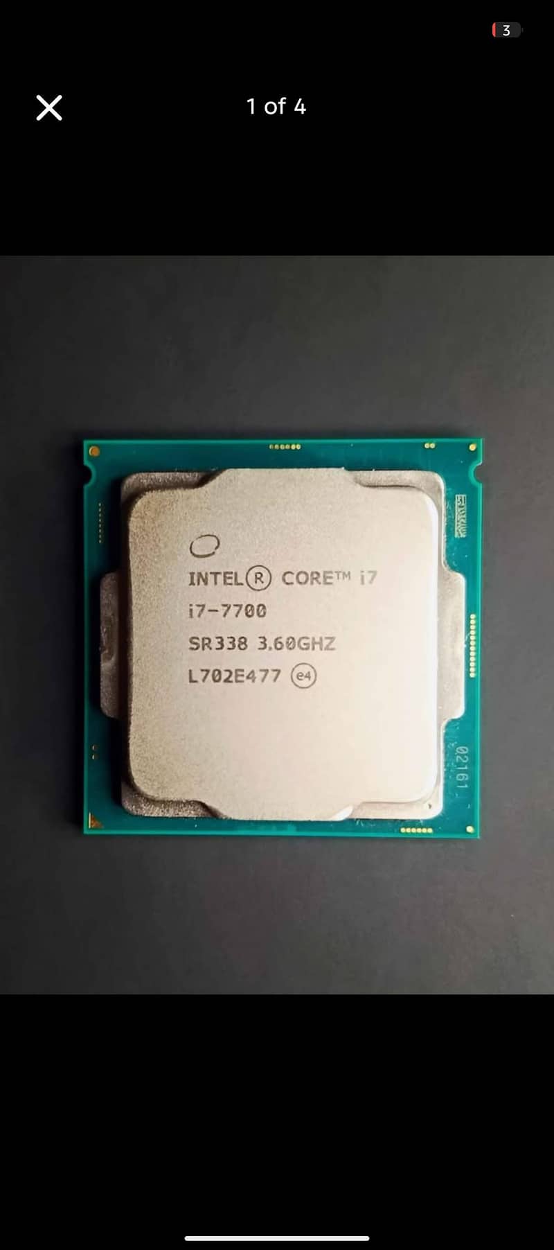 Core i7 7gen Processor 0