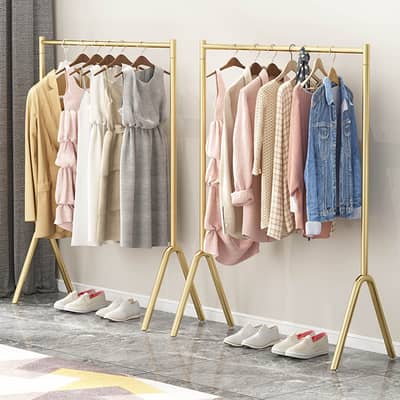 PORTABLE CLOTH HANGING STAND RACK STYLE FOR BOUTIQUE HOME 03020062817